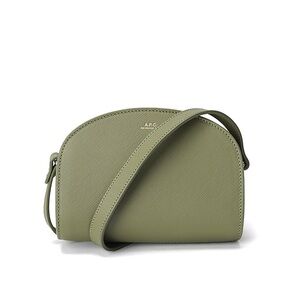 A.P.C. Sage Green Crossbody Bag